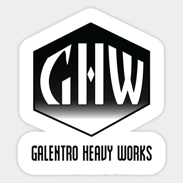 Galentro Heavy Works Sticker by MindsparkCreative